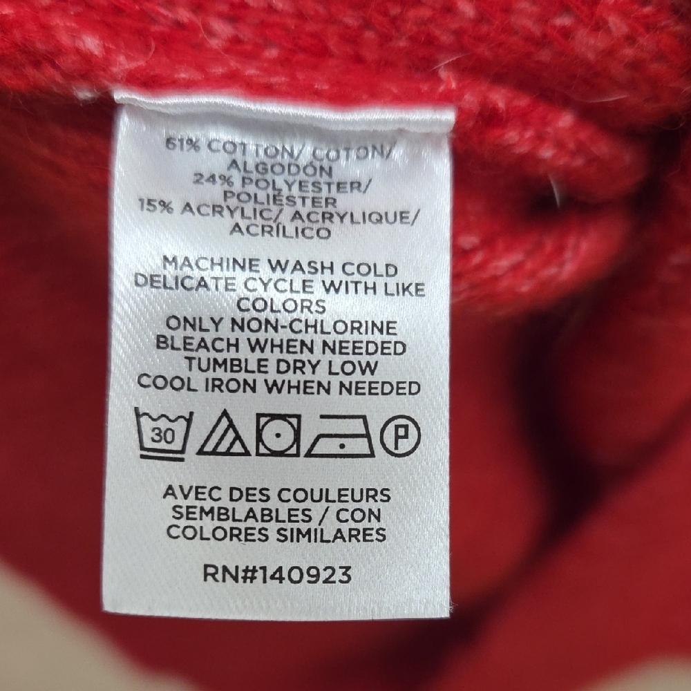 $5/$25-LOFT Vibrant Red Knit Dress- EUC - Picture 3 of 5